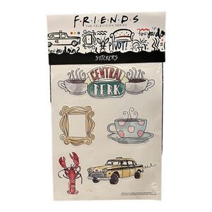 CultureFly Friends Five Stickers Set Television Series New